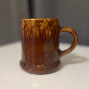 Handmade earthenware mug
